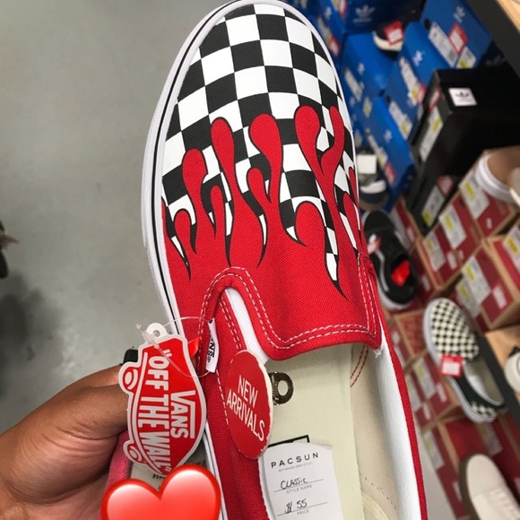 drippy red vans